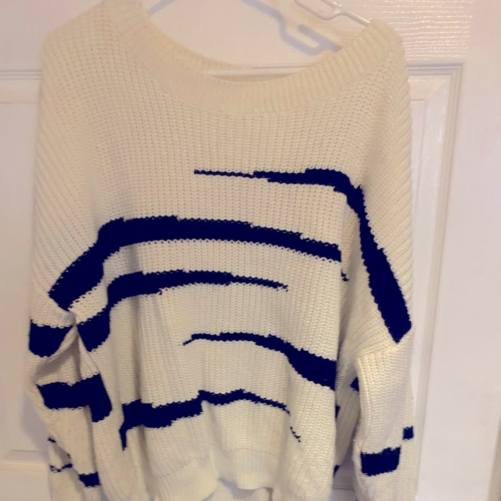 12th Tribe The Salty Blonde Nit Sweater
